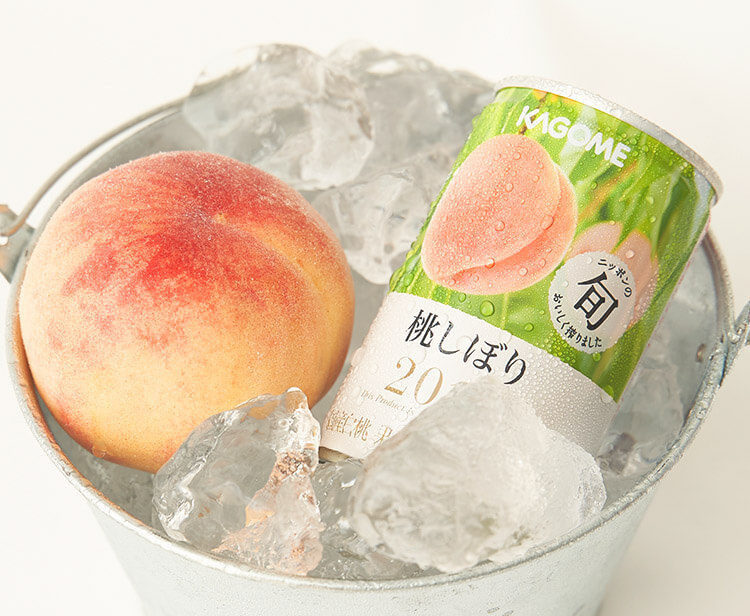 桃をまるかじりしたような美味しさ！？ カゴメの桃ジュースが数量限定販売！ | Life Style Mag